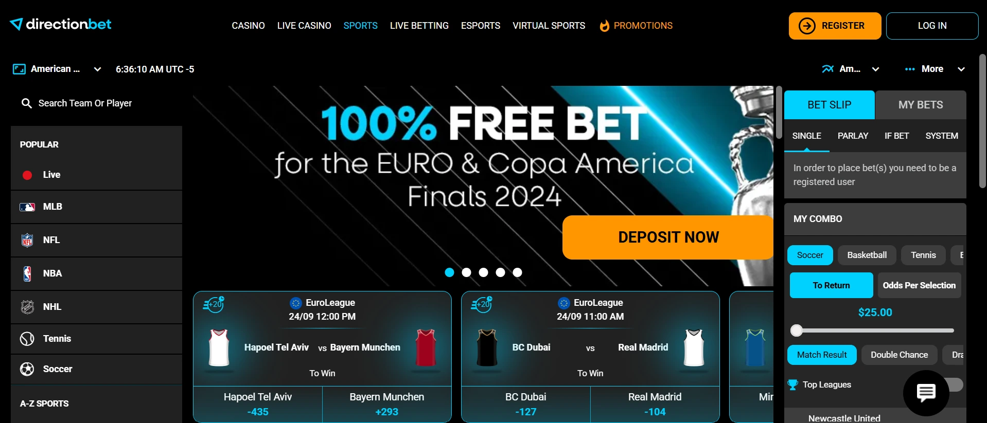 Directionbet sports betting